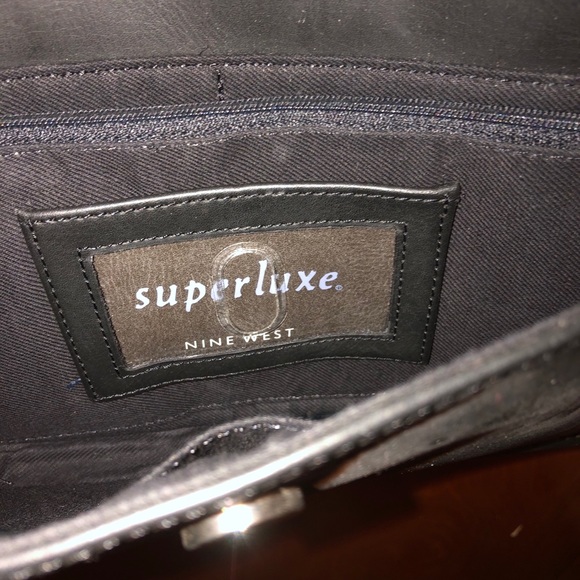 Nine West SuperLuxe Purse Black NWT - Picture 5 of 10